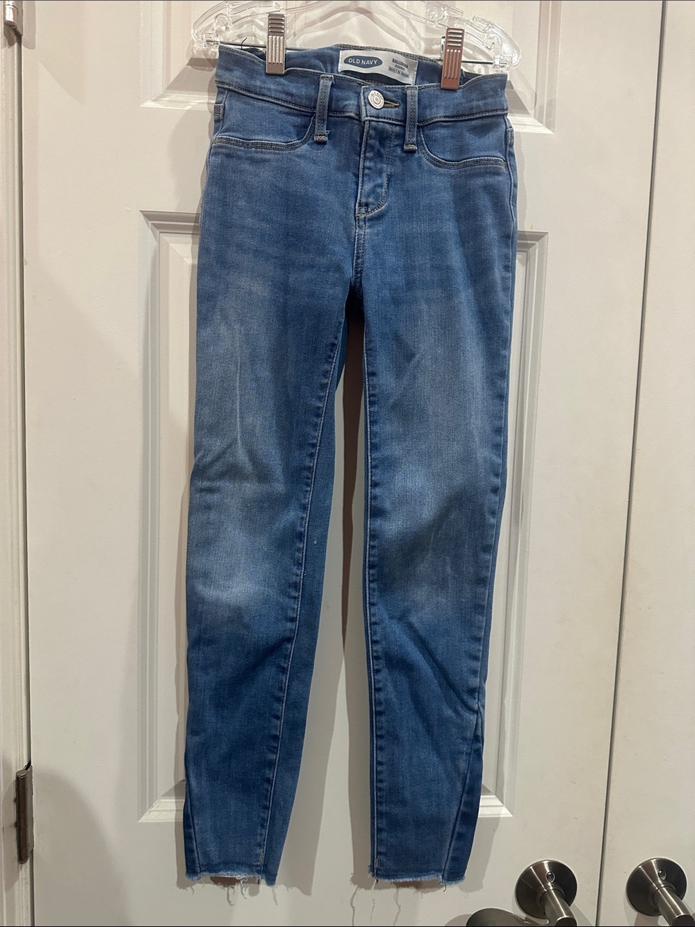 NWOT Old Navy Blue Kids Skinny Jeans - Faded Wash size 10